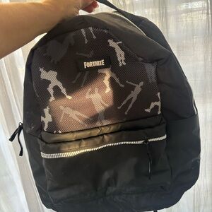 Black Backpack for boy fortnite